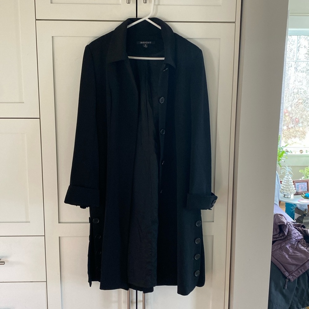 Insight Button Up Coat - Picture 2 of 12